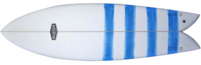 Retro Fish Surfboard