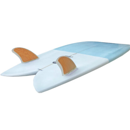 retro fish surfboard keel fins