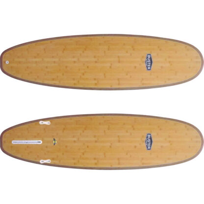 Surfboard Buster 6'4 Wombat TVC Bamboo – Bild 2