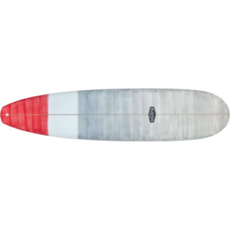 MiniMal Surfboard 7'6 rot grau