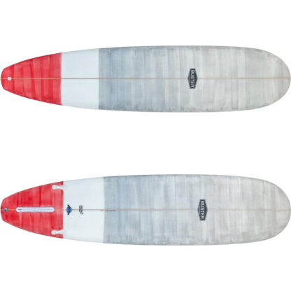 MiniMal Surfboard 7'6 rot grau gruppe