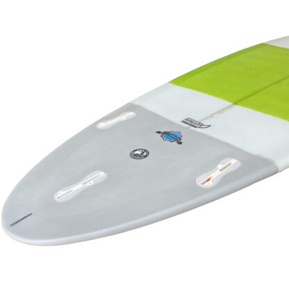 egg surfboard grün weiss perspektive