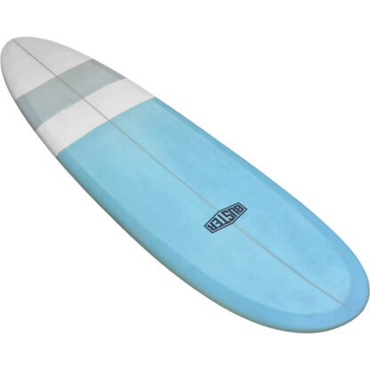 mid lenght surfboard perspektive