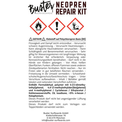 neopren reparatur produktsicherheit