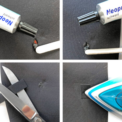 neopren reparatur schritte