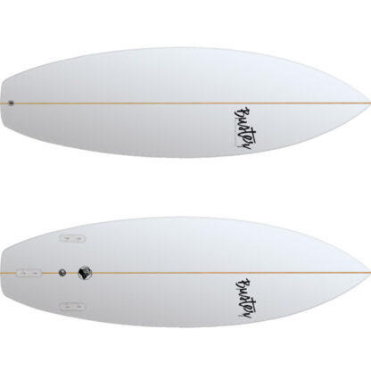 Surfboard Buster 5'4 C-Type Super Rails – Bild 2