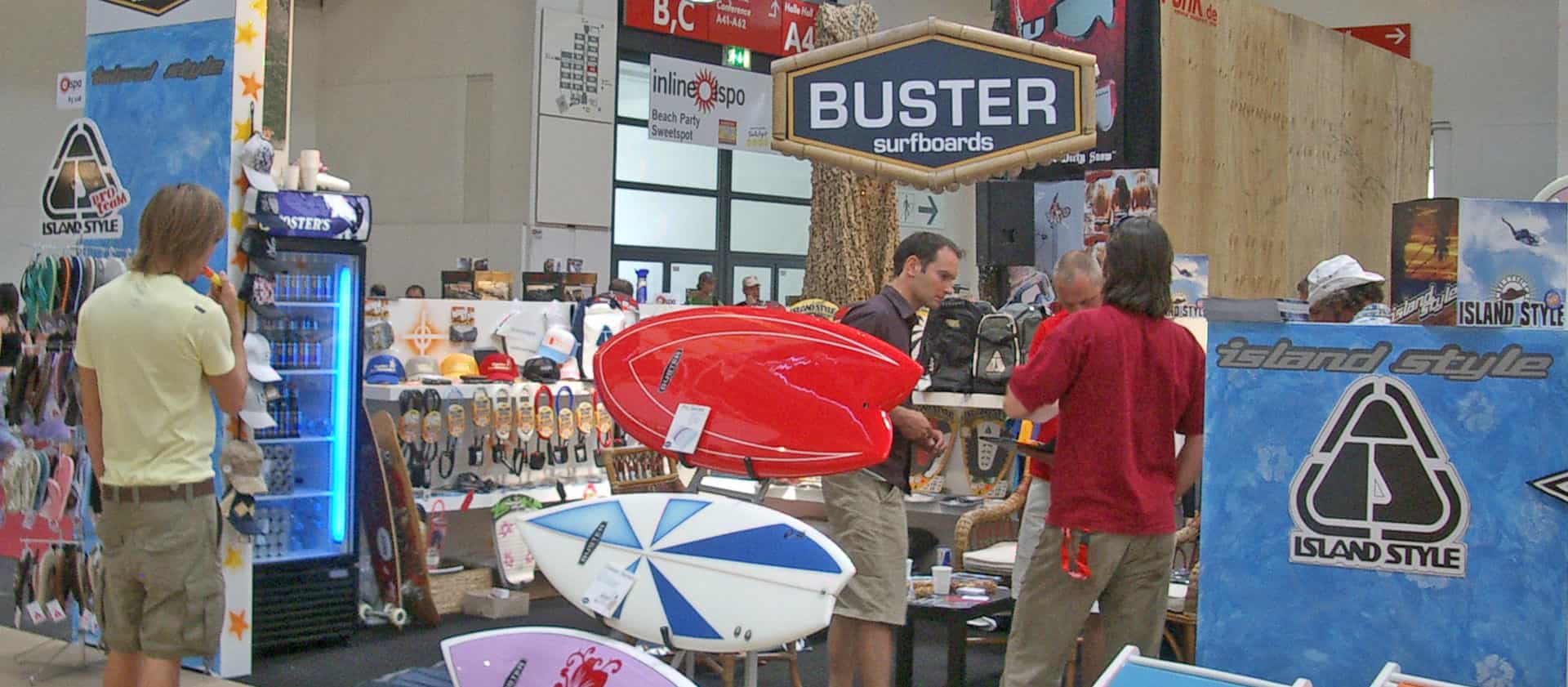 Surfboard Shop Hintergrund