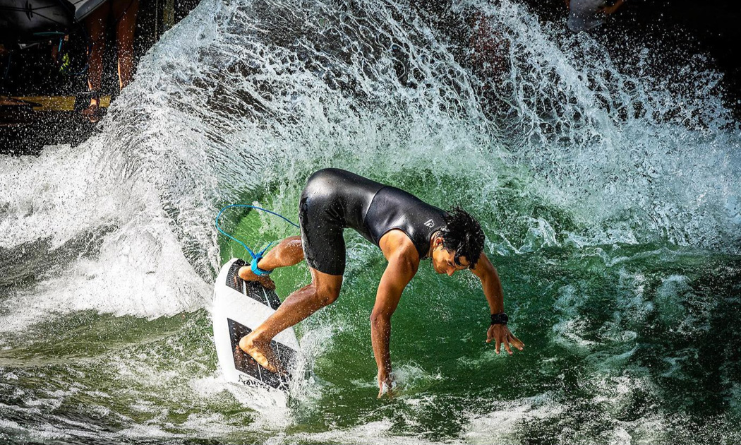 eisbach surfboard sommer