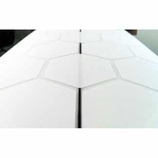 rspro hexatraction white surfboard frontpad