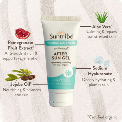 Suntribe Bio After Sun Gel – Bild 2