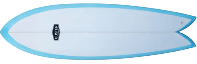 Retro Fish Surfboard