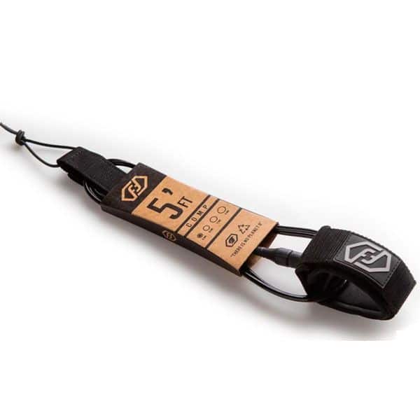 Feather Fins 5ft Leash Black