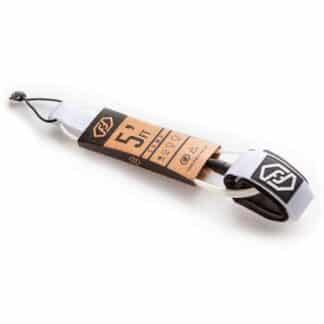 surfboard leash 5 fuss weiss