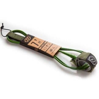 surfboard leash 7 fuss green