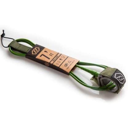surfboard leash 7 fuss green