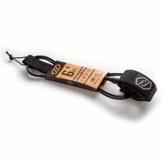 surfboard leash 6 fuss schwarz