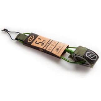 surfboard leash 5 fuss green