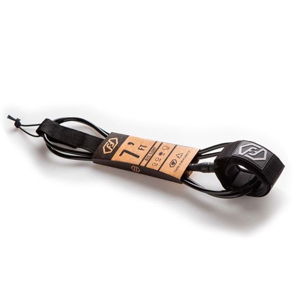 Feather Fins 7ft Leash Black