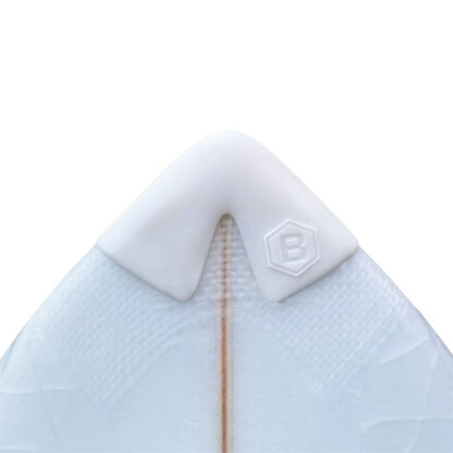 surfboard noseguard-riversurfing montiert