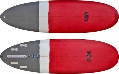 Hybrid Surfboard Bottom Top