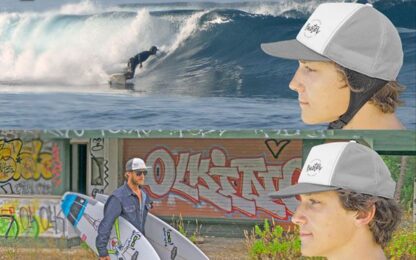 Surf Kappe mit Kinnriemen