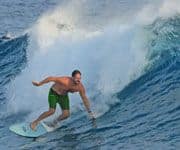 Quad Fish Surfboard Malediven