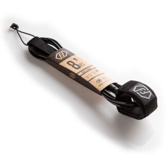 surfboard leash 8 fuss black