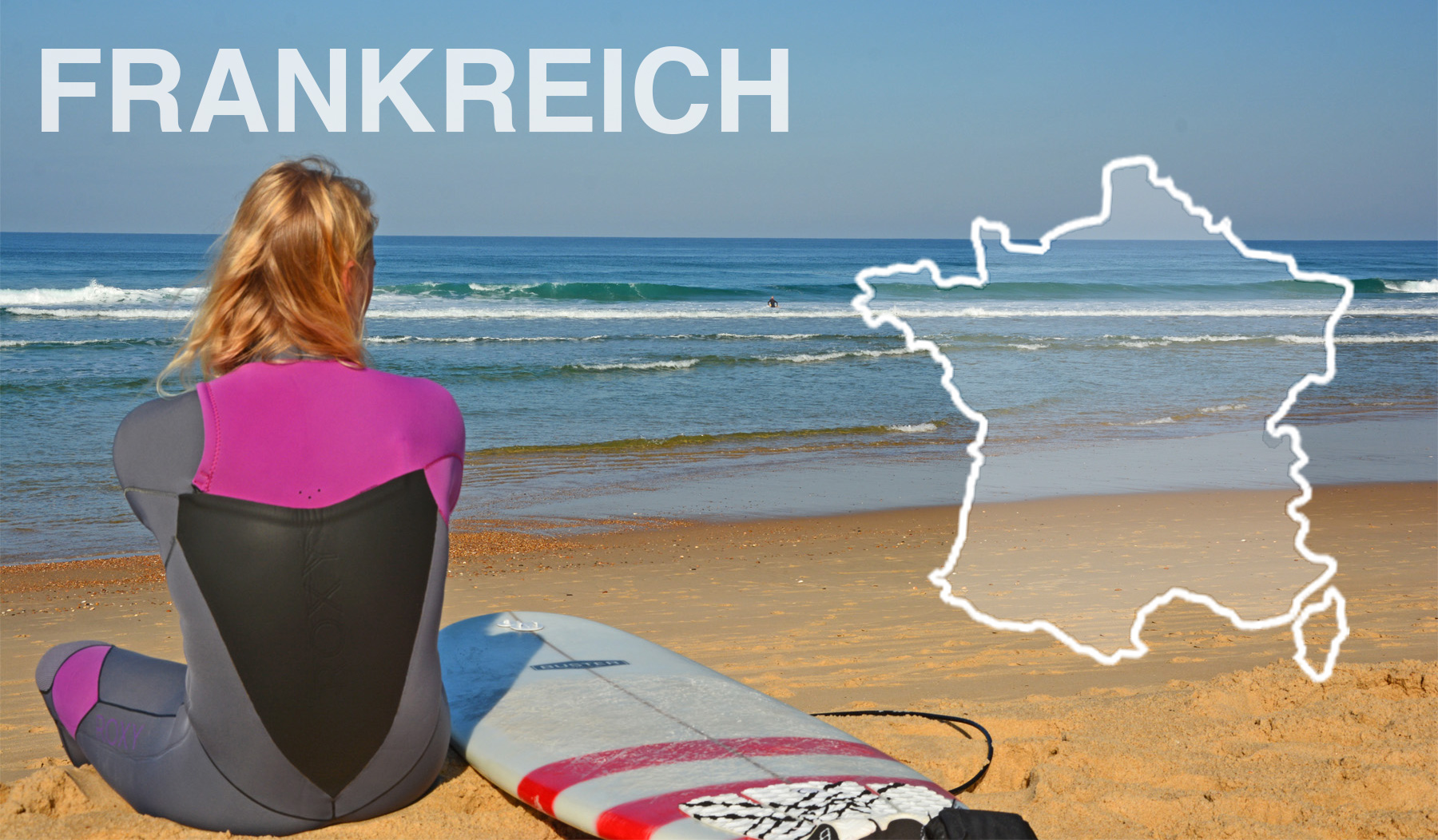 wellenreiten surfen frankreich juni