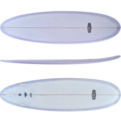 Surfboard Buster 6'6 Egg Tinted Lila – Bild 2