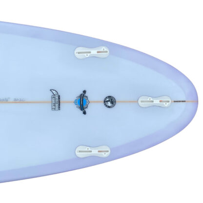 Surfboard Buster 6'6 Egg Tinted Lila – Bild 3