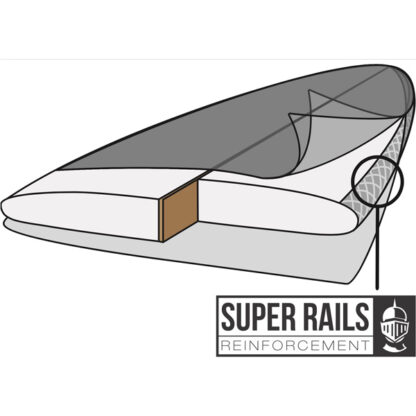 surfboard rail verstärkung innegra