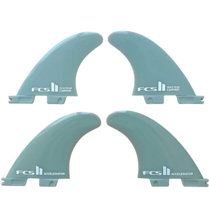 FCS 2 Quad surfboard finnen set
