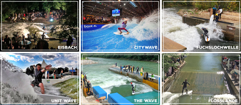 Riversurfboards Spot Empfehlungen riverboard guide