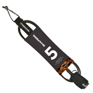 Shapers Fins 5ft Leash Black