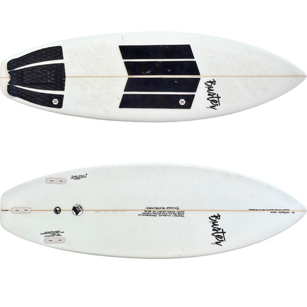 Surfboard Buster 5'4 C-Type Super Rails Testboard