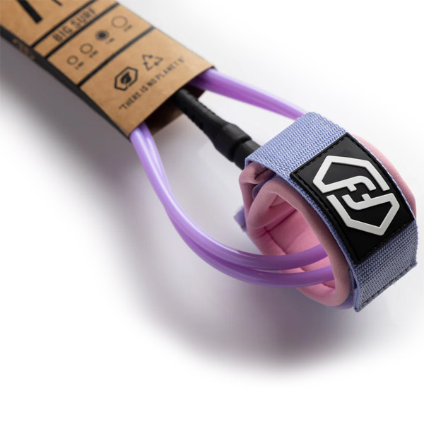 surfboard leash-blueberry detail