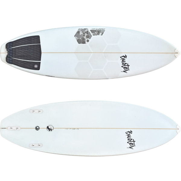 Surfboard Buster 5'2 G-Type Super Rails Testboard