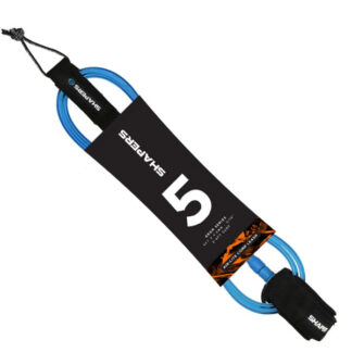 Surfboard Leash Shapers 5 fuss blau